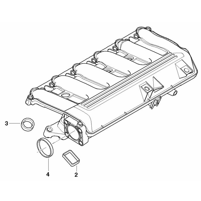 Kit suppression clapets d'admission aluminium BMW M57 