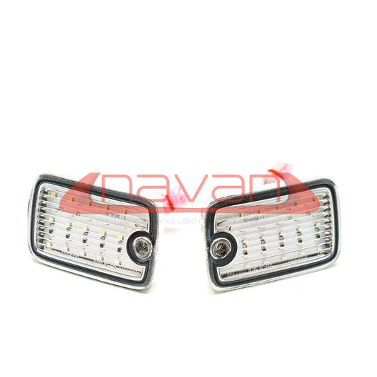 Clignotants Blanc Avant Navan "Type X" à LED pour Nissan 200SX S13 